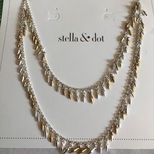 Stella & Dot layered Renegade necklace